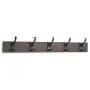 AmazonBasics Wall Mounted Coat Rack, 5 Modern Hooks, Set of 2, Espresso AmazonBasics Wall Mounted Coat Rack, 5 Modern Hooks, Set of 2, Espresso