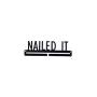 Nailed it Running Marathon Sports Medal Display Rack Holder Hanger Organizer for Wall - Hang Your Race Medals Nailed it Running Marathon Sports Medal Display Rack Holder Hanger Organizer for Wall - Hang Your Race Medals