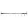 Wall Storage Rack, Stainless Steel Metal S Hooks Kitchen Utensil Hanger Cloths Hanging Rail Storage Rack Hanging Hook Organizer for Bathroom Kitchen (8 Hooks) Wall Storage Rack, Stainless Steel Metal S Hooks Kitchen Utensil Hanger Cloths Hanging Rail Storage Rack Hanging Hook Organizer for Bathroom Kitchen (8 Hooks)