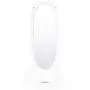 Guidecraft Dress Up Storage ? White: Dramatic Play Costume Rack with Mirror and Tray for Toddlers - Kids Armoire, Dresser with Fabric Storage Bins