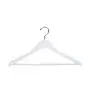Amber Home Gugertree Solid Wooden Hangers Wood Suit Coat Hanger, White Color Finished with Non-Slip Bar (16) Amber Home Gugertree Solid Wooden Hangers Wood Suit Coat Hanger, White Color Finished with Non-Slip Bar (16)