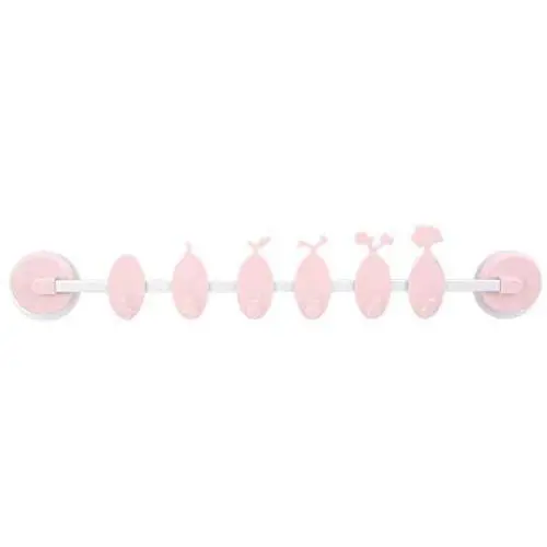 Alinory Hooks, ABS 6 Hooks Clothes Towel Wall Hanger Suction Cup Hanging Hook for Kitchen Bathroom (Pink) Alinory Hooks, ABS 6 Hooks Clothes Towel Wall Hanger Suction Cup Hanging Hook for Kitchen Bathroom (Pink)