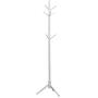 TOPBATHY 1pc Wooden Coat Hat Jacket Stand Tree Holder Hanger Rack Tree Branch Coat Hanger Natural Clothes Organizing Rack(White)