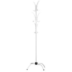 ZHHL Coat Rack, Multi-Function Floor Home Bedroom Hanger Clothes Rack Living Room Creative Clothes Rack (Color : White)