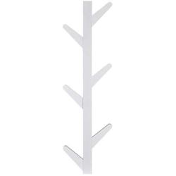 Yliquor Sturdy Coat Rack Stand Wall Mount Coat Hanger Tree Branch Coat and Hat Stand with 6-Hook for Clothes, Suits, Accessories, Ship from USA