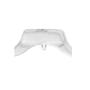 NAHANCO 98800 Plastic Shirt Dress Hanger with a Coordinate Connector, Heavy Weight, 17", Clear (Bulk Pack of 100)