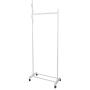 Garment Rack Clothing Rack Clothes Hangers Garment Rack with Wheels Clothes Drying Rack Rolling Garment Rack Clothes Organizer Portable Adjustable Heavy Duty Chrome Clothes Rack Home Decor Bags Hats