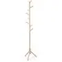 23H Wooden Coat Rack, 8 Hooks- Easy Assembly Stable Coat Tree with Triangular Bracket Base Adjustable Height Hat Hanger Holder Bedroom Living Room for Clothes,Purse,Scarves,Handbags,Umbrella 23H Wooden Coat Rack, 8 Hooks- Easy Assembly Stable Coat Tree with Triangular Bracket Base Adjustable Height Hat Hanger Holder Bedroom Living Room for Clothes,Purse,Scarves,Handbags,Umbrella