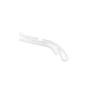 NAHANCO 300WW Plastic Heavy Weight Hanger, Reinforced Hook, 17", Clear (Pack of 100)