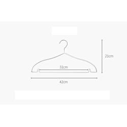 WEIDA WD Hanger Clothes Hanging Dry Home Simple Clothes Hanging 3 Pack (Size : 6)