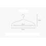 HongTeng Hanger Clothes Hanging Dry Home Simple Clothes Hanging 3 Pack (Size : 12)