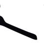 Black Velvet Hangers for Clothes- Heavy Duty Coat Hangers Non Slip Velvet- Slim and Space Saving Clothing Hangers for Top, Shirt, Sweater and Other Dress- Durable Suit Hangers (18, Coat Hangers)