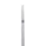 NAHANCO SL70117WB20 17" Slim Line Space Saving Wooden Suit Hanger with Pant Bar (Pack of 20), White NAHANCO SL70117WB20 17" Slim Line Space Saving Wooden Suit Hanger with Pant Bar (Pack of 20), White