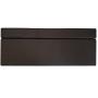 Wooden Tea Boxes Organizer Storage Chest - Matte Black With Removable Compartments