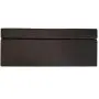 Wooden Tea Boxes Organizer Storage Chest - Matte Black With Removable Compartments