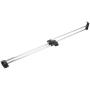 Hanger Retractable Clothes Hanger Rail Towel Coat Racks Closet Rod Simple Wardrobe Chrome Pull Standard Thickness Load Capacity Stainless Steel abs Plastic (Size : 50cm)