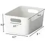 Ikea Variera Convenient Kitchen Open Storage Box, High Gloss White Ikea Variera Convenient Kitchen Open Storage Box, High Gloss White