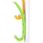 Angels home Coat Rack, Living Room Creative Hanger Multi-Function Floor Home Bedroom Hanger Clothes Rack(White)