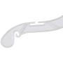 NAHANCO 414 Plastic Dress Hangers, Super Heavy Weight, 14", Clear (Pack of 100)