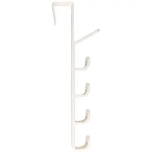 Multifunctional Door Hanger Hook Home Clothes Storage Holder Towel Hanging Rack - White Qsbai Multifunctional Door Hanger Hook Home Clothes Storage Holder Towel Hanging Rack - White Qsbai