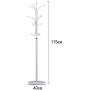 ZHHL Coat Rack， Simple Modern Living Room Wrought Iron Coat Rack Freestanding Clothes Modern Hanger Creative Bedroom Hanger (Color : Pink)