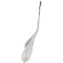 Mawa by Reston Lloyd BodyForm Series Non-Slip Space Saving Clothes Hanger with 2 Clips for Pants or Skirts, Style 42/LK, Set of 5, White Mawa by Reston Lloyd BodyForm Series Non-Slip Space Saving Clothes Hanger with 2 Clips for Pants or Skirts, Style 42/LK, Set of 5, White