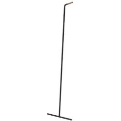 YAMAZAKI home 7551 Tower Leaning Slim Coat Hanger,Black