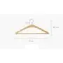 Nwn Solid Wood Hanger Hanging Clothes Shelf Home Adult Clothes Bracket (Size : 10) Nwn Solid Wood Hanger Hanging Clothes Shelf Home Adult Clothes Bracket (Size : 10)