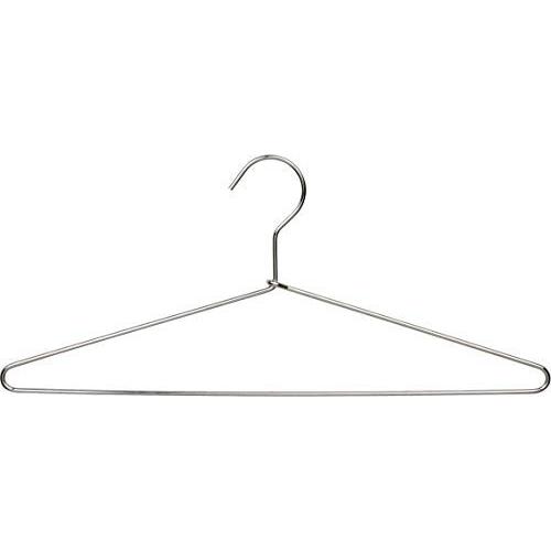 The Great American Hanger Company The American Company Slim, Boxes of 100 Thin and Strong Chrome Top Shirt and Pants Metal Suit Hanger