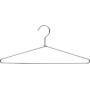 The Great American Hanger Company The American Company Slim, Boxes of 100 Thin and Strong Chrome Top Shirt and Pants Metal Suit Hanger