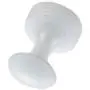 LIOOBO Brass Wall Hook Decorative Robe Coat Hook Bathroom Towel Hanger Closet Clothes Hat Hanging Rack for Kitchen Home (White)