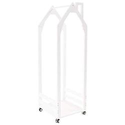 JIAYING Coat Racks Standing Multi-Functional Coat Rack,Industrial Coat Rack, Freestanding Coat Rack, Easy Assembly, for Clothes Hat Scarf Hanger Bag Umbrella Shoes (Color : White)