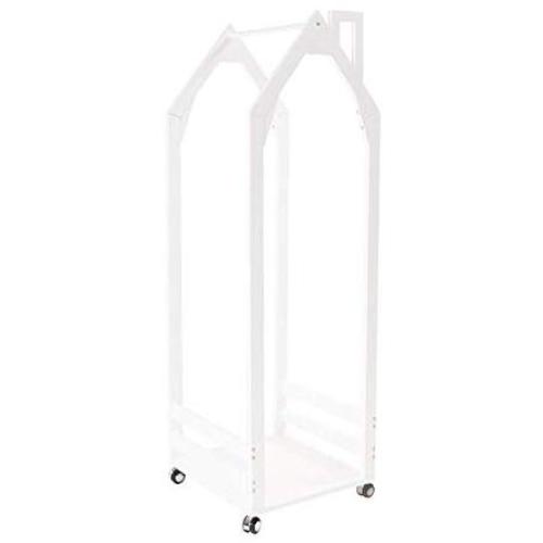 JIAYING Coat Racks Standing Multi-Functional Coat Rack,Industrial Coat Rack, Freestanding Coat Rack, Easy Assembly, for Clothes Hat Scarf Hanger Bag Umbrella Shoes (Color : White)