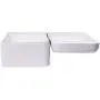 Large Glossy White Bread Boxes - Extra Large Storage Container for Loaves, Bagels, Chips & More: 16.5" x 8.9" x 6.5" | Bonus Recipe EBook Large Glossy White Bread Boxes - Extra Large Storage Container for Loaves, Bagels, Chips & More: 16.5" x 8.9" x 6.5" | Bonus Recipe EBook