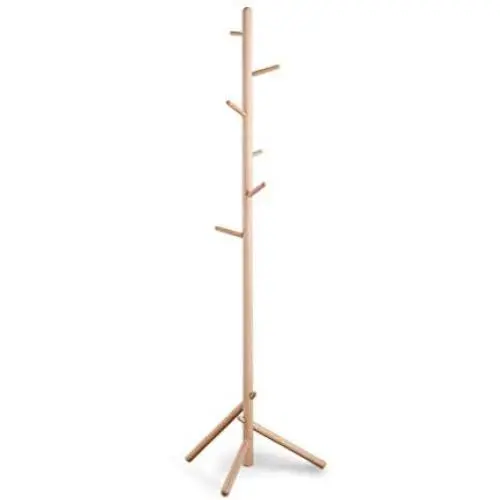 Angels home Simple Solid Wood Coat Rack Nordic Floor Racks Bedroom Living Room Clothes Rack Simple Modern Floor Hangers Angels home Simple Solid Wood Coat Rack Nordic Floor Racks Bedroom Living Room Clothes Rack Simple Modern Floor Hangers