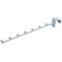 Bathroom Hanger Hook for Clothes Waved Waterfall Hanger Rack Garment Display Hook Wardrobe Clothing Storage Shelf Clothes Hanger 5pcs Random Color
