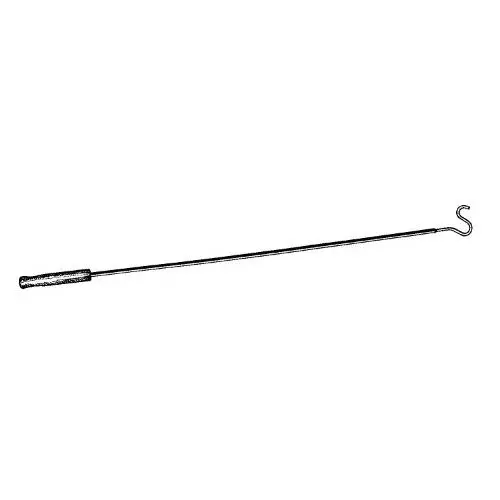 Hanger Retriever w/ Wooden Handle /Chrome--- Lot of 50 each Hanger Retriever w/ Wooden Handle /Chrome--- Lot of 50 each