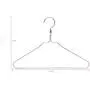 Quality Hangers Silver Aluminum Metal Coat Hangers Heavy Duty Suit Hangers 10 Pack (Adult Size Coat Hanger) Quality Hangers Silver Aluminum Metal Coat Hangers Heavy Duty Suit Hangers 10 Pack (Adult Size Coat Hanger)