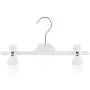 HANGERWORLD 16 White 11inch Plastic Kids Coat Clothes Garment Pants Skirt Baby Toddler Clip Hangers HANGERWORLD 16 White 11inch Plastic Kids Coat Clothes Garment Pants Skirt Baby Toddler Clip Hangers