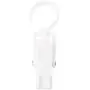 Jimin_1Pc Quality Shower Curtain Hooks Clip Socks Folder Movable Shoes Clothes Hanger Strong Grip Home Rack Rails Clip Holder F20 - (Color: White)