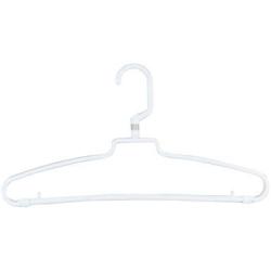 Rayen 2151 Clothes Hangers Non-Slip ridges, White