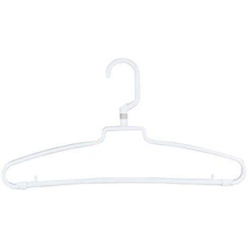 Rayen 2151 Clothes Hangers Non-Slip ridges, White