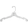 The Great American Hanger Company Plastic Kids Top Hangers, 12-Inch, Clear, Boxes of 100 The Great American Hanger Company Plastic Kids Top Hangers, 12-Inch, Clear, Boxes of 100
