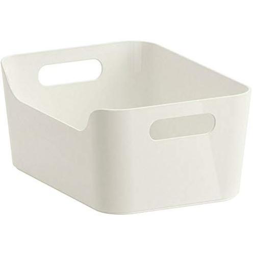 Ikea Variera Convenient Kitchen Open Storage Box, High Gloss White