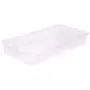 Iris Underbed Storage Boxes 20" W X 39" L X 6.5" D, 58 Qt. Iris Underbed Storage Boxes 20" W X 39" L X 6.5" D, 58 Qt.