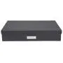 Bigso Sverker Fiberboard Legal/Art Storage Box, 3.3 x 17.1 x 12.2 in, Dark Grey Bigso Sverker Fiberboard Legal/Art Storage Box, 3.3 x 17.1 x 12.2 in, Dark Grey