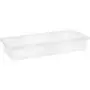 IRIS 41 Qt. Underbed Plastic Storage Box, Clear IRIS 41 Qt. Underbed Plastic Storage Box, Clear