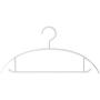 HongTeng Seamless Hanger Clothes Hanging Household Plastic Non-Slip Clothes Drying Clothes Support (Size : 20)