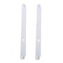 Dreld 240365401 & 240356501 Refrigerator Meat Pan Deli Drawer Hangers (Left & Right), Replaces 891216 AH430126 AP2116127 891310, Compatible with Electrolux Frigidaire Gibson Kelvinator
