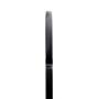 NAHANCO SL70217WB20 17" Slim Line Space Saving Wooden Suit Hanger with Pant Bar (Pack of 20), Black